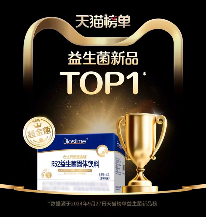 登顶天猫、京东Top1合生元【超金菌】如何抓风口、造爆款？(图5)