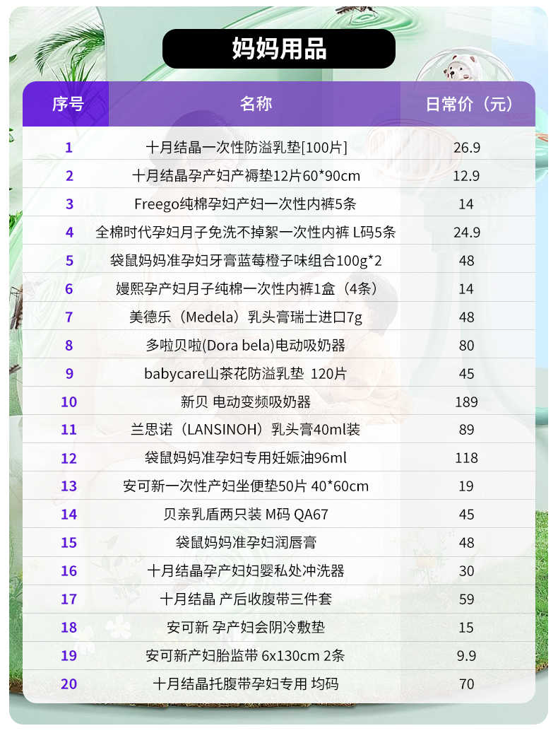 九游娱乐：2024年母婴产品销量排行选品必看(图5)