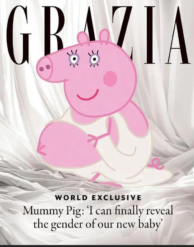 小猪佩奇“三妹”伊薇为什么不吃母乳？(图1)