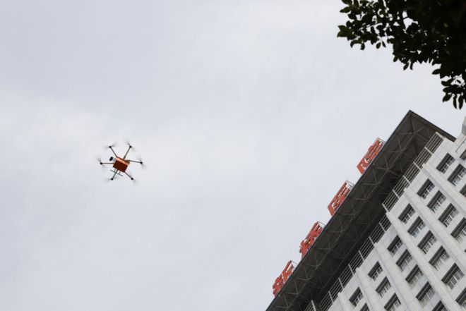 九游娱乐文化：重庆首条！常态化无人机急救药品配送通道今日开通(图2)