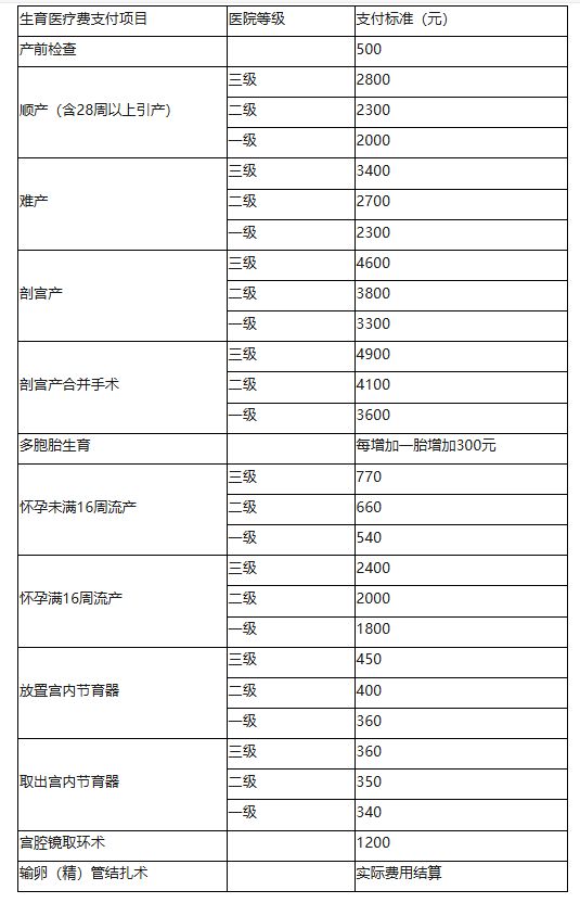 哈尔滨生育保险报销指南(图1)