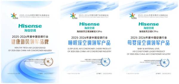 定义健康新生活:海信新风空调“云鼎奖”获领军品牌与趋势产品双认证(图4)