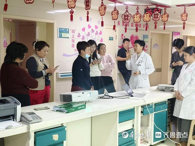 菏泽市创伤医院产一科开展新生儿专题培训护航母婴健康(图1)