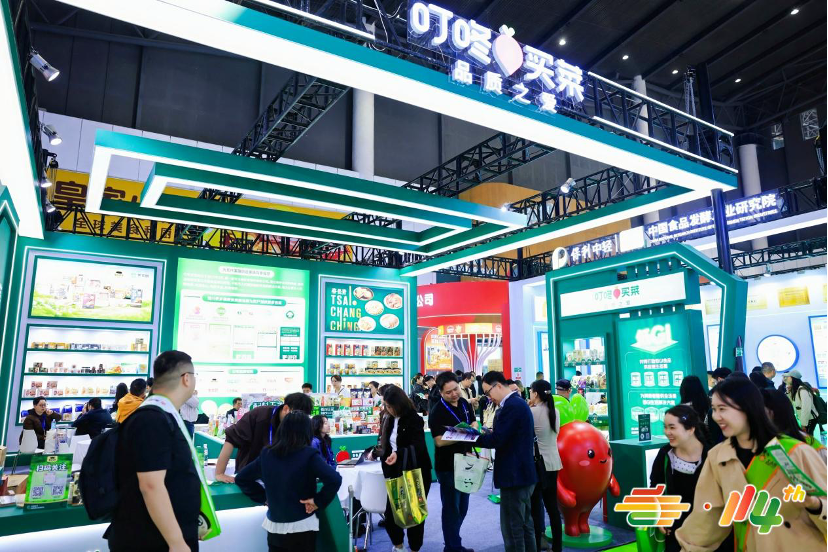 低GI酸奶年销超百万桶叮咚买菜携健康商品亮相春糖会(图1)