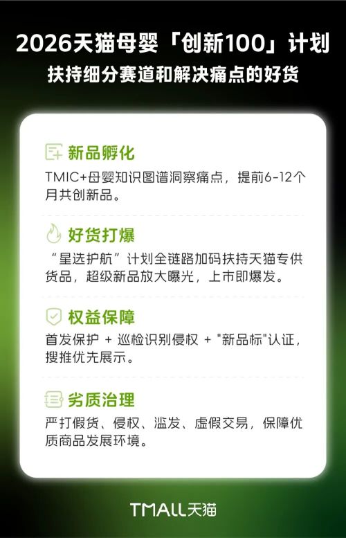 2026天猫母婴最重要的事：重点扶持“解决真痛点”的细分好货(图2)